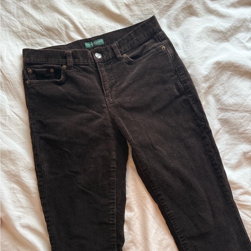 Corduroy Ralph Lauren Dark Brown Corduroy Jeans